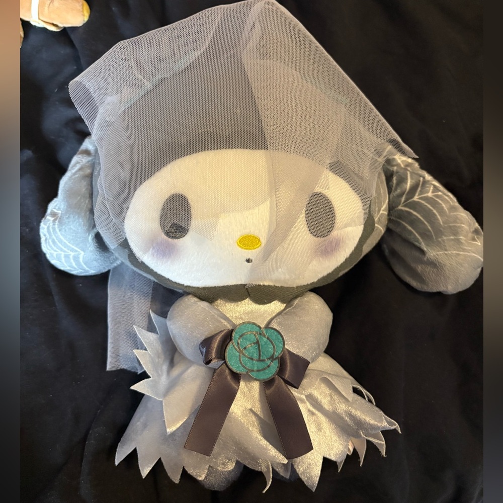 My melody ghost corpse bride gothic Lolita plush